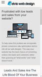 Mobile Screenshot of elviowebdesign.com